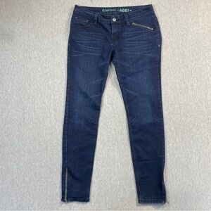 Cruel Denim Abby Jeans Women’s 30/9R Dark Wash Blue Zip Ankle Tapered Leg